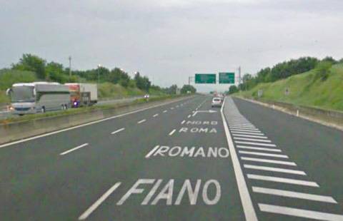 Canalette per drenaggio tratto Anas Roma-Fiano Romano